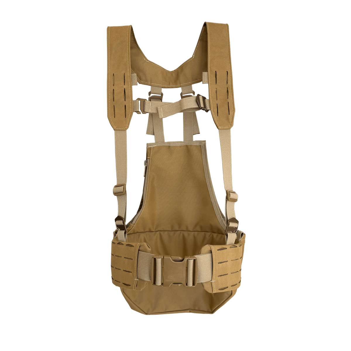Coyote brown Lightweight Modular Upland Strap Vest.